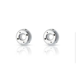 NWT Paula Mendoza Mini Dona Earrings Silver